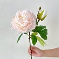 thumbnail image 1 of 4PCS Artificial Flowers, Fake Peony Flowers Silk Flower Arrangements Decorations Plastic Flower Bouquet Decor Wedding Table Centerpieces, 1 of 6