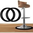 4PCS Barstool Base Ring Silicone Pads Bar Stool Floor Protectors for