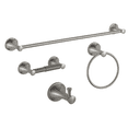 thumbnail image 1 of 4PCS Bathroom Hardware Set,Bed Nickel Bathroom Towel Rack Set,24 Inches Adjustable Tow for Bathroom, 1 of 6
