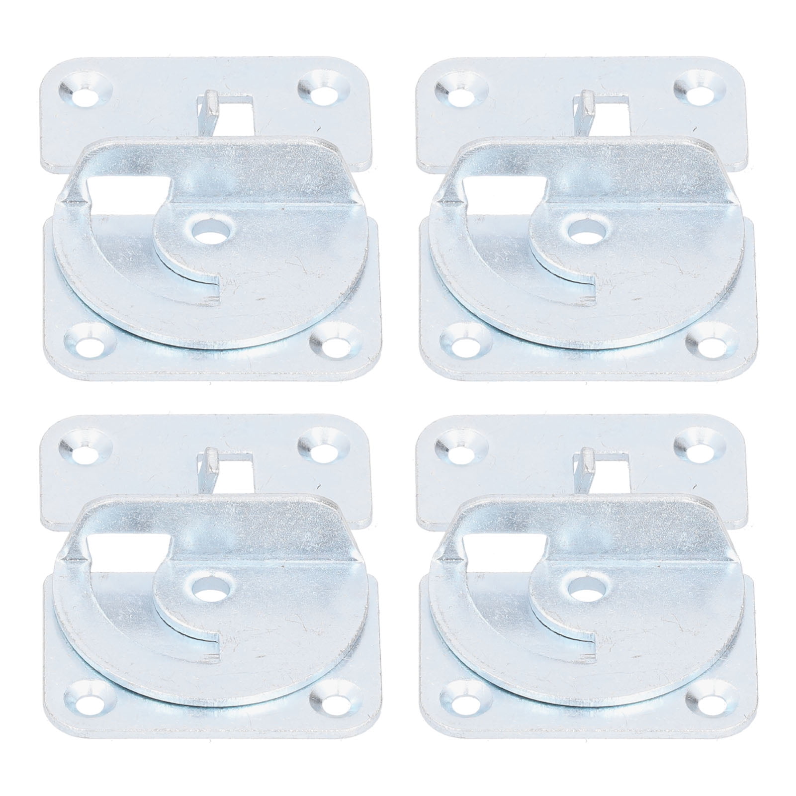 4PCS Bed Rail Bracket Heavy Duty Stainless Steel Bed Rail Fittings For