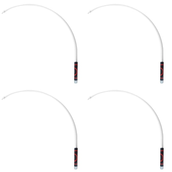 4PCS Bendable LED Flashlight Stick, 27" Rechargeable Flexible LED Work Light, Brightness Modes, Bendable LED Light for Car Repairs, Inspections, Plumbing & Tight Spaces