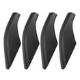 thumbnail image 1 of 4PCS Black ABS Car Roof Luggage Rack Rail End Cover Shell Protector Fit for 2 2006-2014, 1 of 8