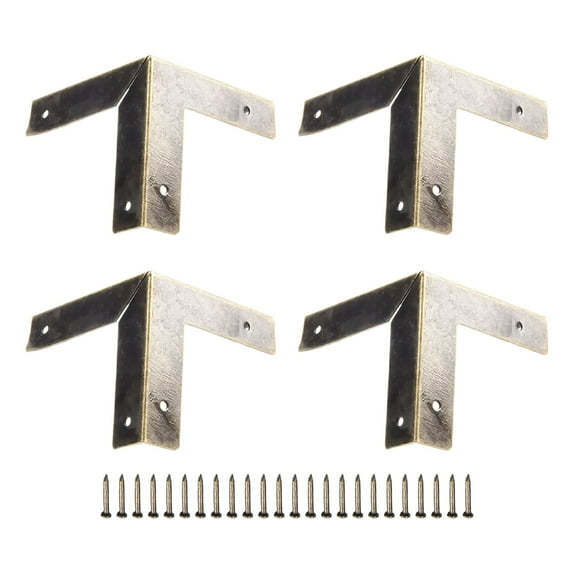 4PCS Box Corner Protect 33MM Jewelry Box Corner Protect With Nails