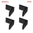 thumbnail image 1 of 4PCS Bracket Used For Triangle Iron Iron Bed Shelf Rubber Base Foot Cover Protective Rubber Sleeve Foot Pad 30X30MM, 1 of 8