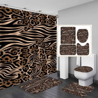 Cheetah Print Bathroom