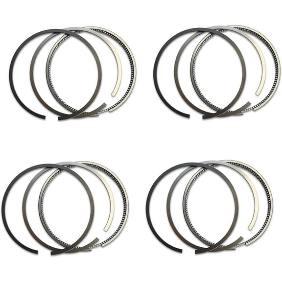 4PCS C223 Piston Rings For Isuzu C223 C223T Engine Forklift Pickup 2.2L For Hitachi ZX330 EX356 Kobelco Excavator Dozer STD C223 piston Rings set 8-94253-736-0 8-94408-207-0