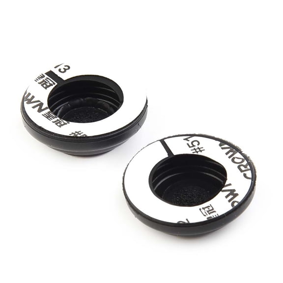 4PCS Car Door Shock Sticker Silicone Black Silent Gasket Soundproof Buffer Pad