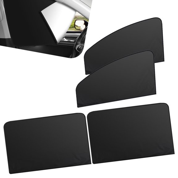 4PCS Car Side Window Sun Shades, Sunproof Block Light Side Window