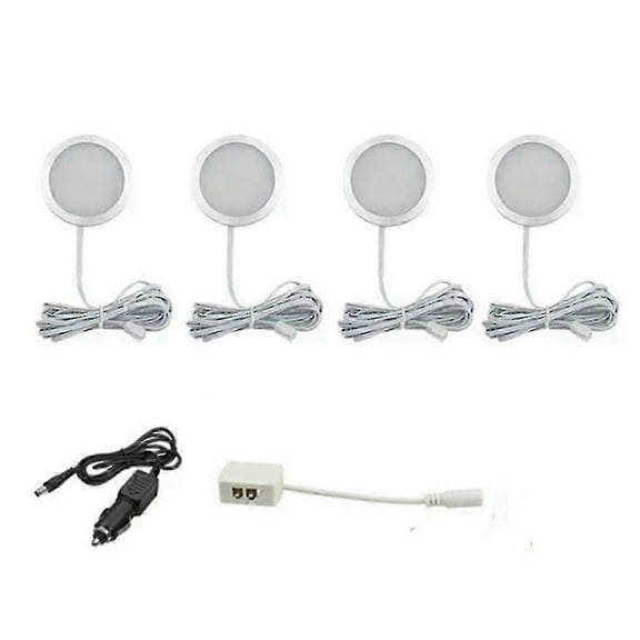 4PCS Caravan RV Interior Lighting Lights Van Boat Lighting LED 12V Camping Interior Light