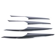 4PCS Carbon Fiber Interior Door Panel Cover Trim For BMW X3 G01 2018 2019 2020 2021