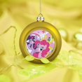 4PCS Cartoon My Little Pony Goldenstyle Anime Christmas Tree Ornament