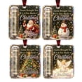 thumbnail image 1 of 4PCS Christmas Cash Gift Holder Ornament - Clear Christmas Money Holder for Cash Gift - Xmas Tree Hanging Ornaments or Decoration, 1 of 7