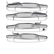 4PCS Chrome Door Handle For 07-13 Chevy Tahoe GMC Yukon Sierra Denali Front Rear