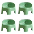 thumbnail image 1 of 4PCS Compact Step Stool for Home - Versatile Lightweight Toilet Stool, Non- Shoe Changing Stool & Under Desk Footrest - Sturdy Small Stool for Bathroom, Kitchen, Bedroom Multi-Purpose Use, 1 of 4