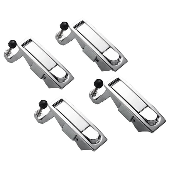 4PCS Compression Lock Trigger Lock Zinc Alloy Adjustable Lever Hand Operated Flush Compression Latches
