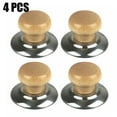 thumbnail image 1 of 4Pcs Kitchen Cooking Pot Pan Lids Knob Lifting Handle Black Replacement Knob Lifting Handle Saucepan Lid Cookware Parts, 1 of 8