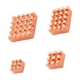 thumbnail image 1 of 4PCS Copper Heatsinks Pad For RPI 4B Development Board Cooling, 1 of 8