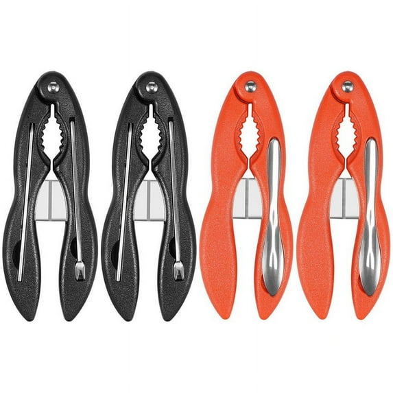 4PCS Crab Crackers and Tools Portable Seafood Crackers and Tools Multifunctional Crab Leg Crackers Tool Kit