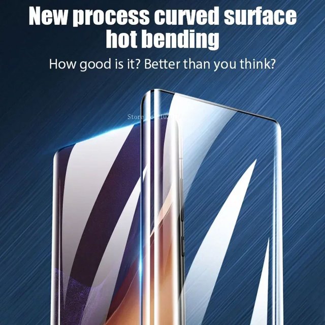 4PCS Curved Tempered Glass for Samsung S23 Ultra S22 S21 S20 S10 S9 S8