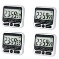 thumbnail image 1 of 4PCS Magnetic Countdown Digital Kitchen Timer with Large LCD Display, Adjustable Volume, Loud Alarm and Strong Magnet Classroom Timer for Teachers, 1 of 10