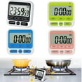 thumbnail image 1 of 4PCS Digital Kitchen Timer Clock Kitchen Timer with Large LCD Display, Simultaneous Countdown Pocket Timer, 1 of 10