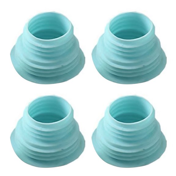 4PCS Drain Pipe Hose Silicone Plug Sewer Seal Ring Washing Machine