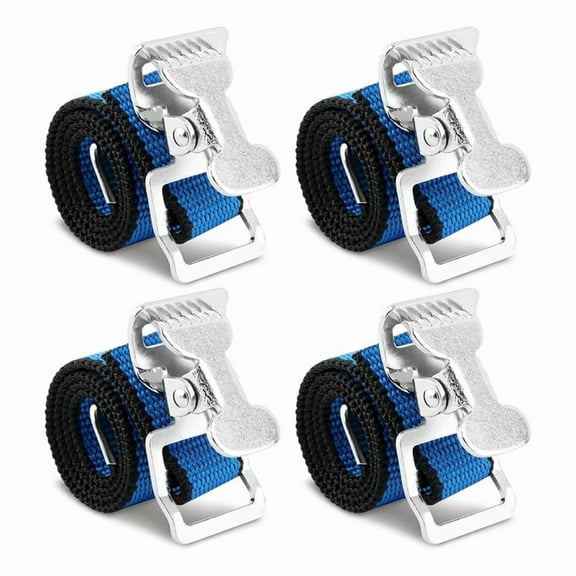 4PCS Drywall Stilts Straps, Adjustable Drywall Foot Band Straps, Nylon Leg Fixation Strap Replacement Part for Stilts