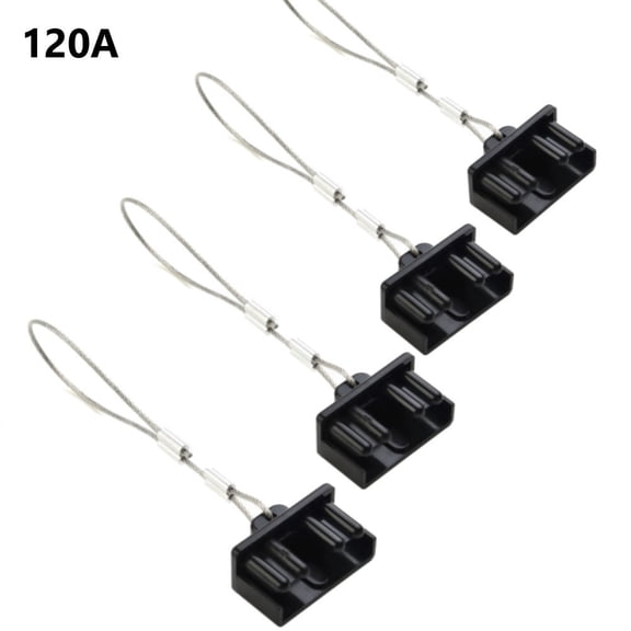 4PCS Dust Covers For Anderson Cap Connector 120AMP ​​Battery Caravan Parts