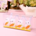 thumbnail image 1 of 4PCS Easter Bunny Figurine Set 5.71in, Spring Tabletop Bunny with Carrot Decor for Easter Basket Display, Holiday Home Table Decorations, 1 of 9