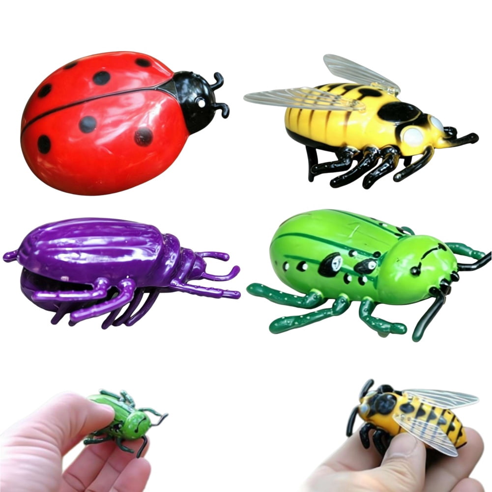 4PCS Electric Walking Toy, Interactive Mini Moving Toy,Electronic Toys ...