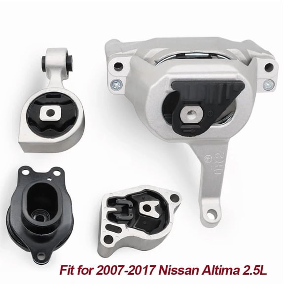 4PCS Engine Motor & Trans Mount Auto Set For 2007-2017 Nissan Altima 2.5L CVT
