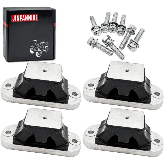 4PCS Engine Rubber Mount for Yamaha WaveRunner VXS/VXR/VX/FZS/FZR 1800 1100 1050