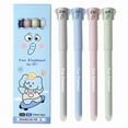 thumbnail image 1 of 4PCS Erasable Gel Pen, Elephants Erasable Pens Fast Dry Heat Erasable Pen, 0.5mm Writing Pen for Writing, Calligraphy, Note, Office Supplies, 1 of 7