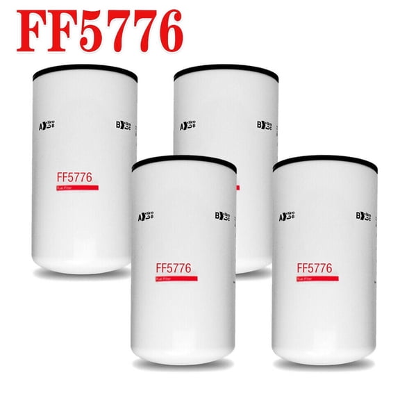 4PCS FF5776 Fuel Filter For Cummins ISX 2893612