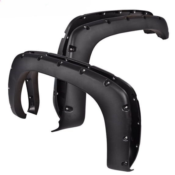 Pocket Style Bolt-On Fender Flares – Chevy Silverado GMC Sierra 1999-2006 – Set Of 4