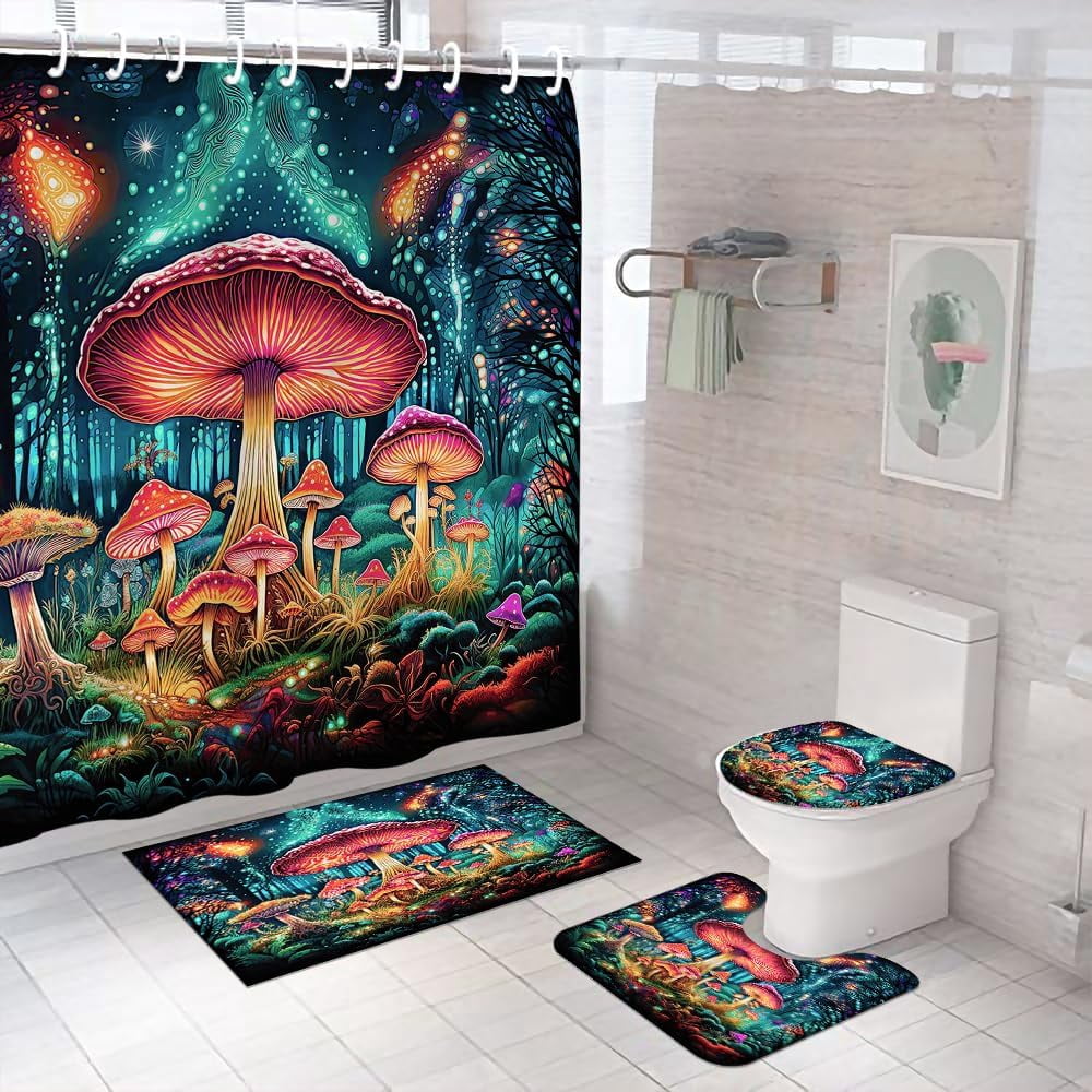 Farmhouse Pawprint Shower Curtain NCU0LDH416