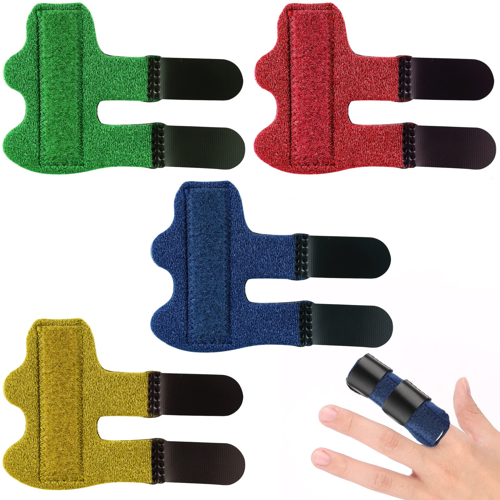 4PCS Finger Splint for Kids, Finger Splints Finger Brace Trigger Finger ...