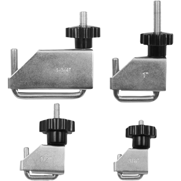 4PCS Fluid Line Hose Pinch Off Pliers Set - Heavy-Duty Automotive Fluid Line Clamp Tool for Fuel, Radiator, Coolant & Brake Hoses (1/2", 3/8", 1", 1-3/4"), Without Damage Lines