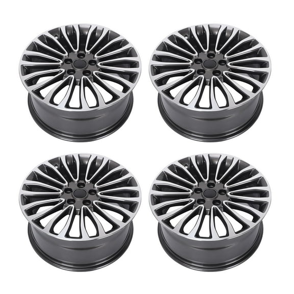 4PCS For Ford Fusion 2017-2018 18x8 OEM Quality Rim Grey & New Machined Wheel