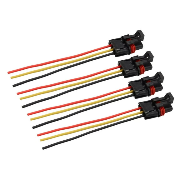 4PCS For Polaris RZR PRO XP/XP 2018 2019 2020-2024 4 Pulse Power Bus Bar Plug Pigtail Connector TAPDRA Spare Part