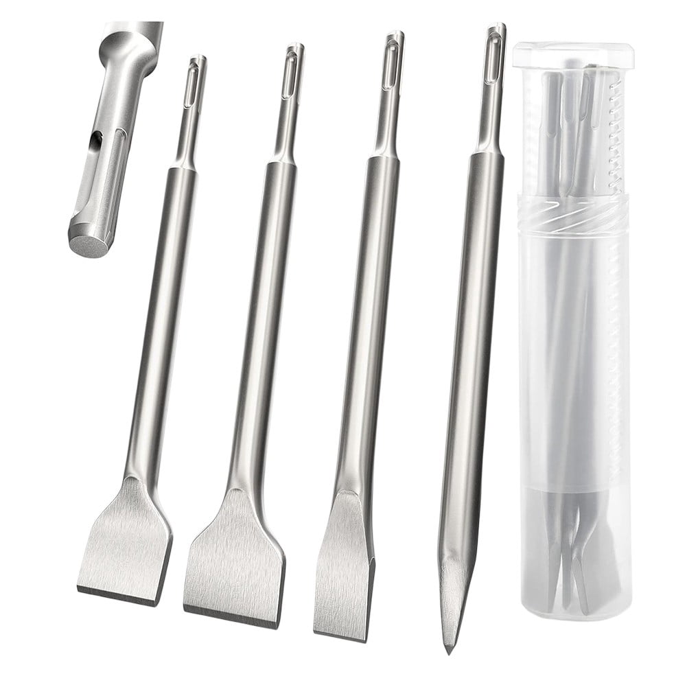Sds Plus Long Chisel Blue Spot 80mm Wide SDS Plus Chisel - Cranked ...
