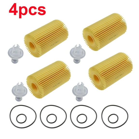 4PCS For TOYOTA LAND CRUISER,SEQUOIA,TUNDRA OIL FILTER SET 04152-38020