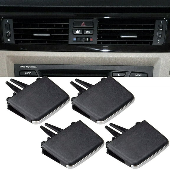 4PCS Front A/C Air Vent Outlet Tab Clips Repair Kit For 3 Series E90 E91 E92
