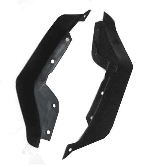 4PCS Front Bumper Splash Mud Flap Guard Pressure Lip for MINI R60 R61 11-16