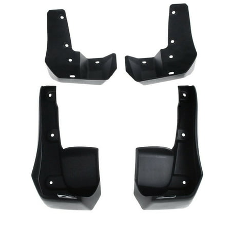 4PCS Front&Rear Splash Guards Mud Flaps For Honda 2017-19 Civic Si Sedan Si 1.5L