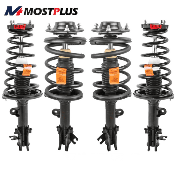 MOSTPLUS Set(4) Complete Struts Assembly for 05-10 Kia Sportage 05-09 Hyundai Tucson