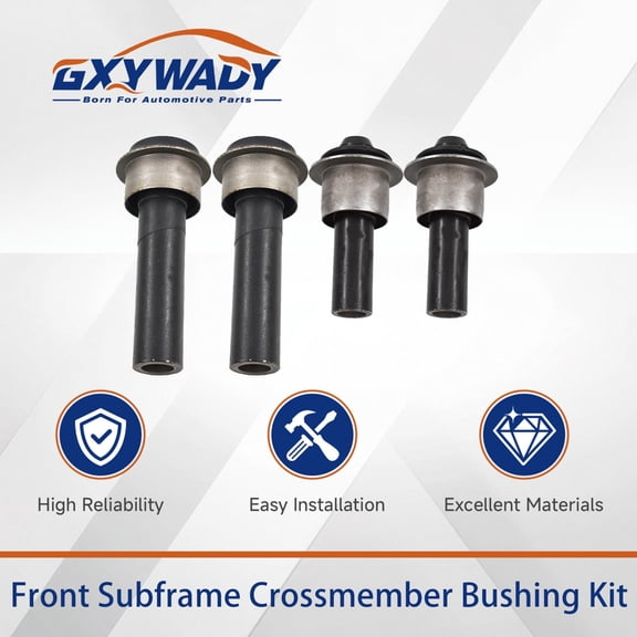 4PCS Front Subframe Crossmember Bushing Kit for Nissan Rogue 2008-2015
