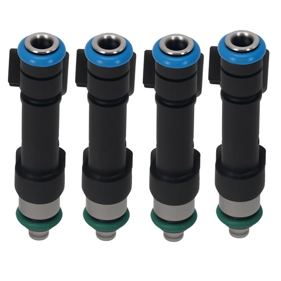 4PCS Fuel Injector Kit for Ford Escape Fusion Transit 2.5L, Lincoln MKZ Mazda Tribute Mercury Mariner, 4-Hole Petrol Engine, OE 9E5Z9F593A, 0280158162, L50713250, FJ999