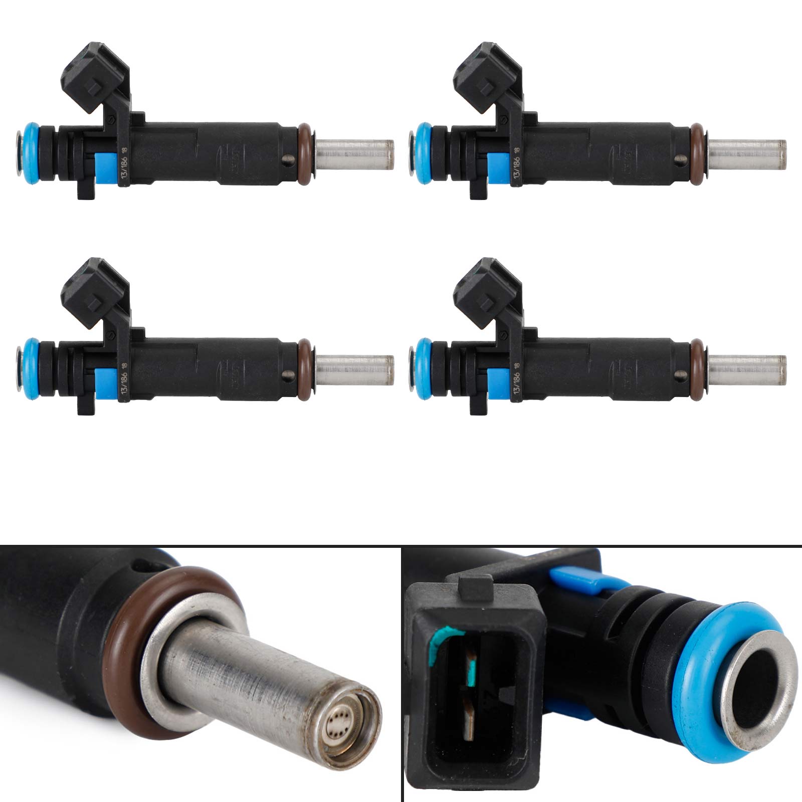 4PCS Fuel Injectors 55570284 Fit Chevrolet Cruze Sonic 1.8L 20112015