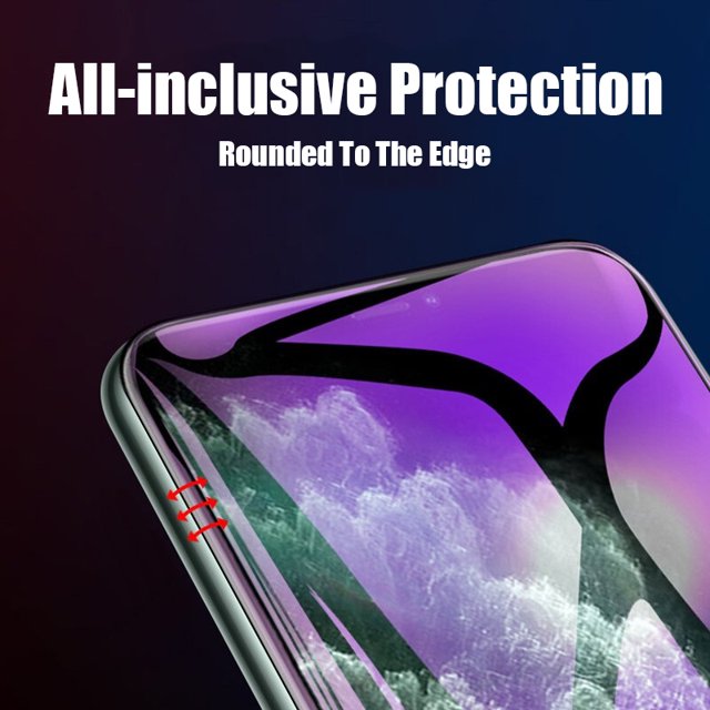 4PCS Full Cover Hydrogel Film On The For iPhone 13 12 11 14 15 Pro Max
